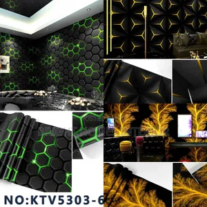 3d Unique Wallpaper Available in Different Colors