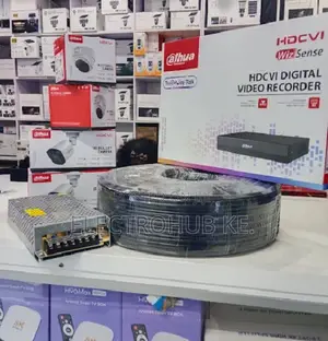 Dahua Dome/Bullet Ir CCTV Full Set 4 Channel DVR System