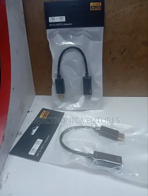 Display Port to HDTV Adapter Black Mini