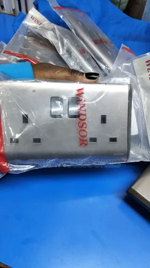 Twin Socket Grey Windsor