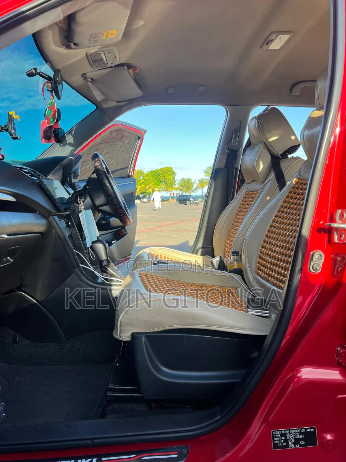 Suzuki Swift 2016 Red