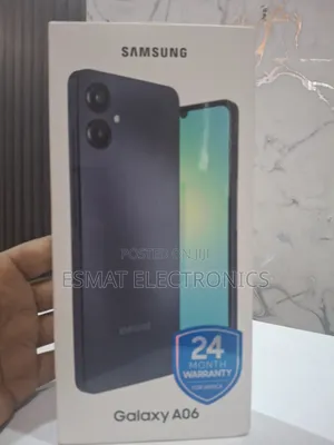 New Samsung Galaxy A06 64 GB Black