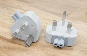 Apple 3 Pin Uk Plug Adapter With Fuse- Macbook, iPhone, iPad
