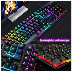 Milang T806 Gaming Keyboard Mouse Set - Wired RGB