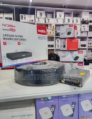 Dahua 4ch Security Camera Kit Full CCTV Installation Package