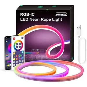 5m Led Neon Light With Remote Control,