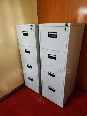 Metal Office File Cabinet - Secure Document Storage