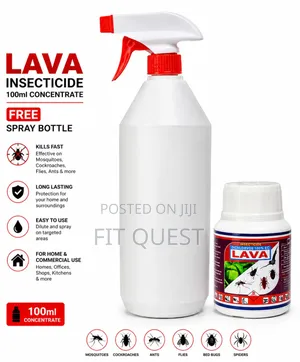 Lava Insecticide Concentrate 100ml With Free Spray Bottle