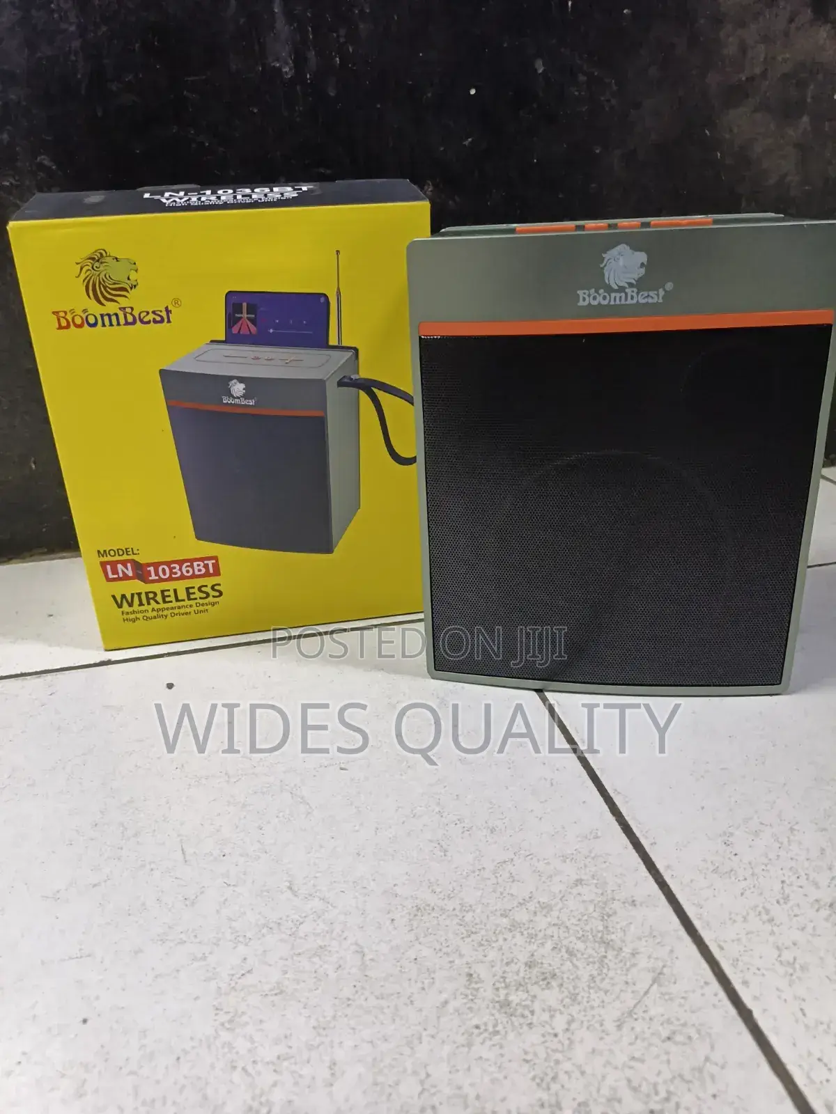 Boombest Portable Bluetooth Speaker.