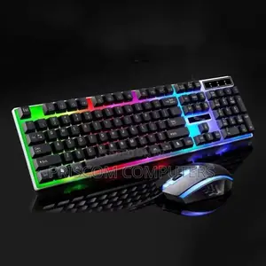 Milang Ultimate Warrior T6 Gaming Keyboard Mouse Pc Laptop Luminous