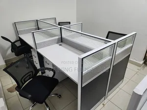 Office Modern Executive 4 Ways Working Desk