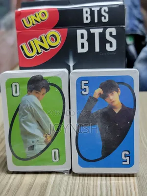 BTS Uno Card Games