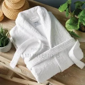Classic White Hotel Bathrobes
