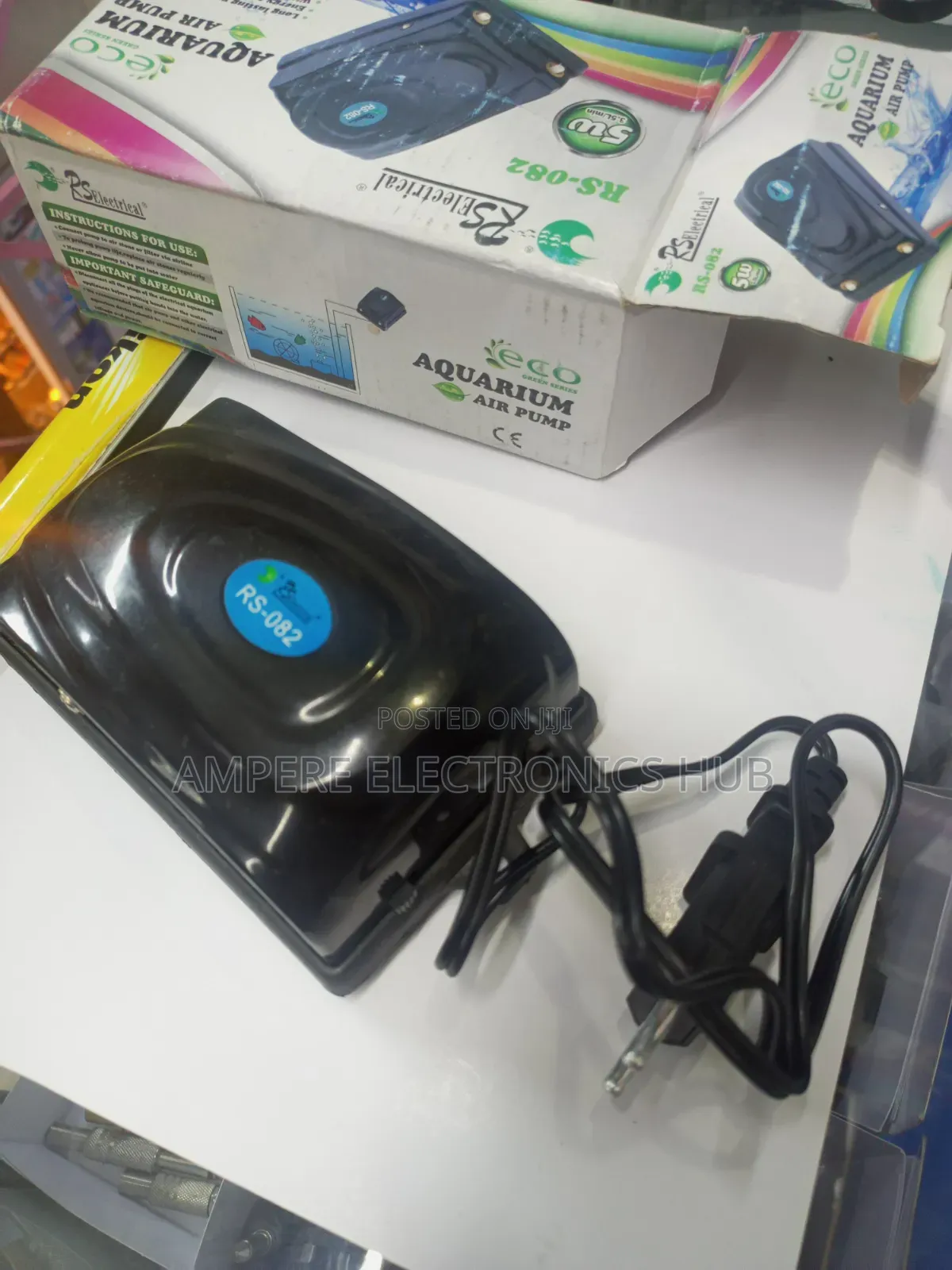 Aquarium Air Pump, Bubble Pump, With 2 Nozzles
