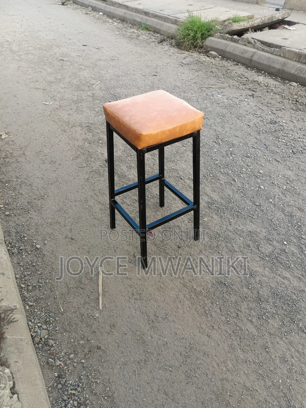 Backless Square Stool