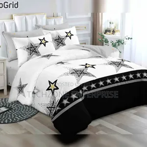 *Double Sided Heavy Cotton Binded Duvet in Different Prints 