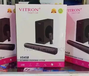Vitron V54sb 80w 2.1ch Wired Soundbar System
