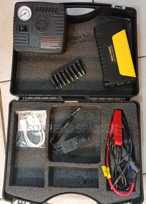 4 in 1 Jump Starter Kit and Air Compressor.