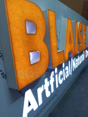 Premium Signage With Clean, Modern Design