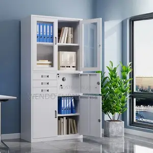 Office Cabinet; Steel Drawered Office Documents Cabinet