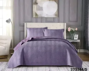 Soft *Velvet* Bedcovers 
With 2 Pillow Cases
Size *7/8*