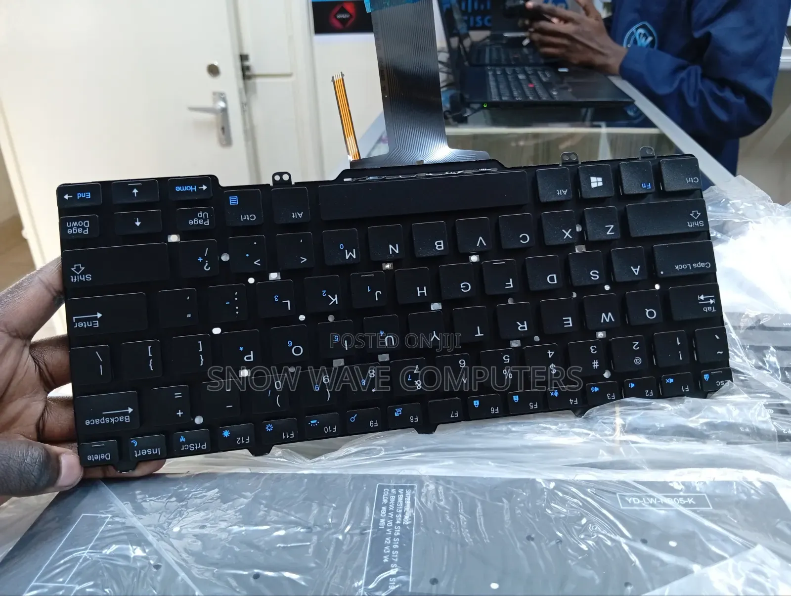 Dell Latitude E7450 Backlit Laptop Keyboards Us
