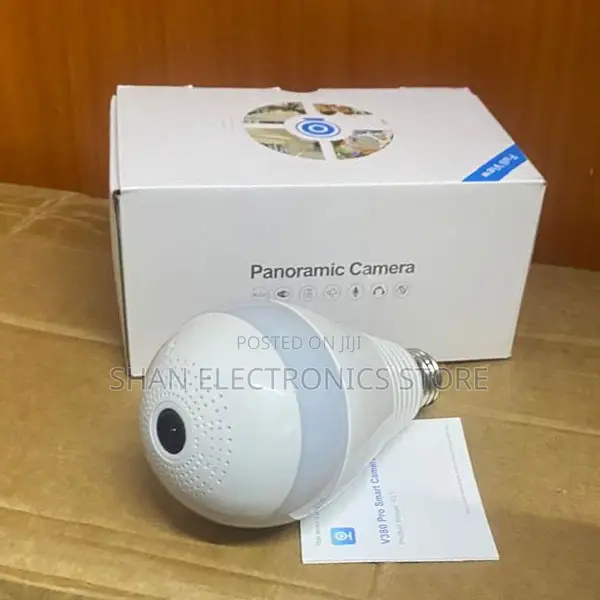 1080p CCTV Smart Security Ip Camera Fish Eye Shape V380 Pro CCTV