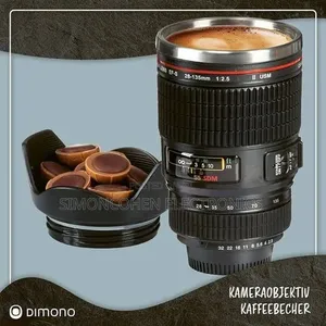 400ml Camera Lens Thermocup
