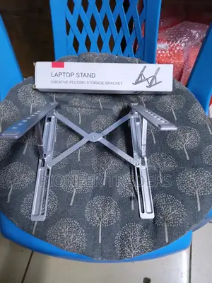 Metallic Laptop Stand