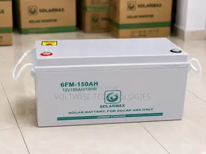 12v 6fm-150ah Deep Cycle Battery for Solar Backup Power