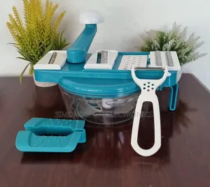 2in1 Manual Food Processor Chopper Grater