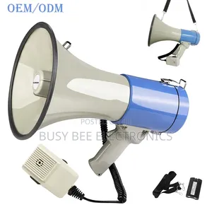 Basic Portable High-Power Alarm Megaphone Loudspeaker