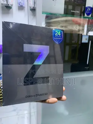 New Samsung Galaxy Z Fold 3 256 GB Black