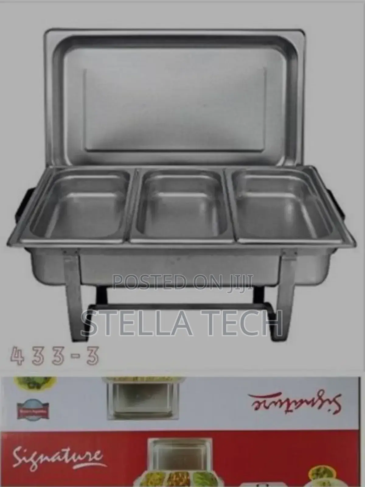 Chafing Dishes Tripple