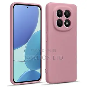 Silicone Back Cover for Redmi Note 15 Pink