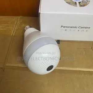 >V380 Panoramic Wireless CCTV Wifi Camera Led Bulb With Bulb Camera