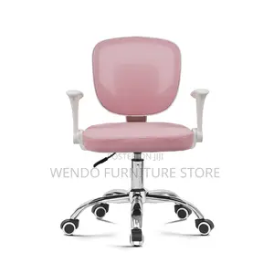 Office Chairs Mesh White Framework School Student Study Chair