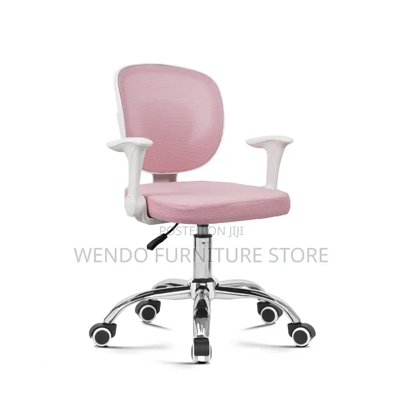 Office Chairs Mesh White Framework School Student Study Chair