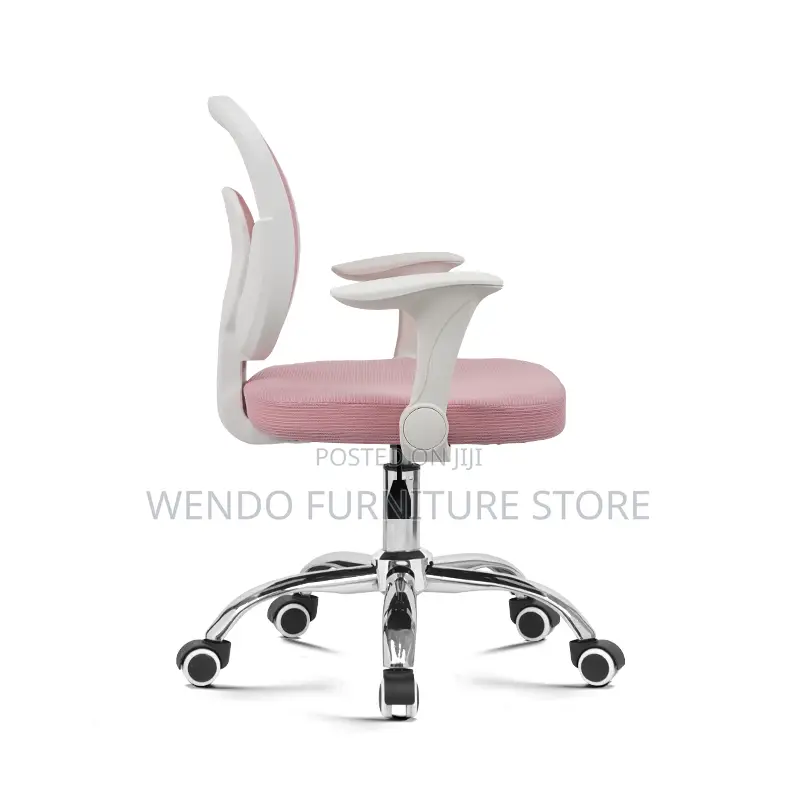 Office Chairs Mesh White Framework School Student Study Chair