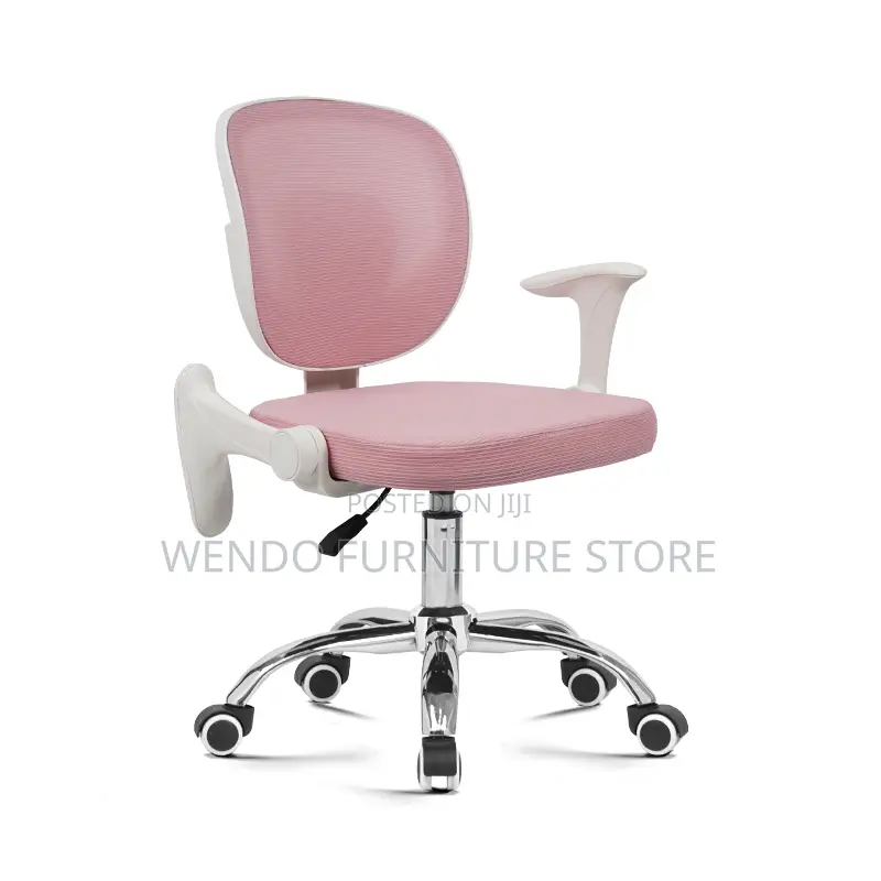 Office Chairs Mesh White Framework School Student Study Chair
