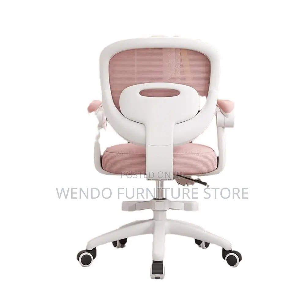 Office Chairs Mesh White Framework School Student Study Chair