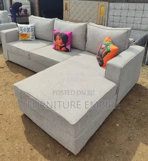 Grey L Shaped Sofa
