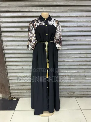Fashio Plus Size Black Maxi Dress