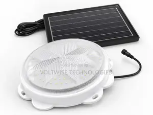 200w Solar Ceiling Light – Indoor Led Ceiling Lamp With Solar Panel