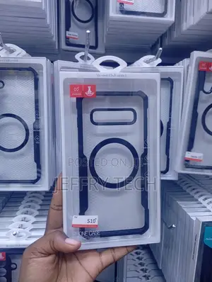 Samsung Galaxy S10+ Thick, Dark Blue or Black Case Bumper Frame