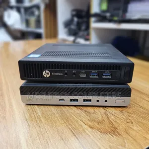 Desktop Computer HP EliteDesk 800 G3 8GB Intel Core i7 SSD 256GB