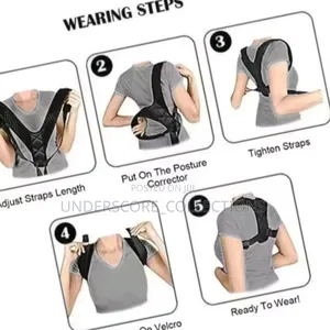 Adjustable Back Shoulder Posture Corrector Belt