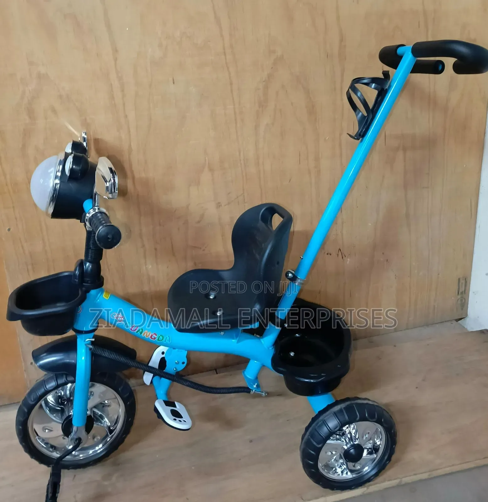 Kids Tricycle With Push Handle Comfort-Oriented Seating
