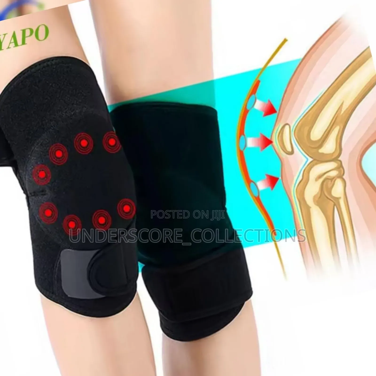 Adjustable Magnetic Therapy Knee Pad