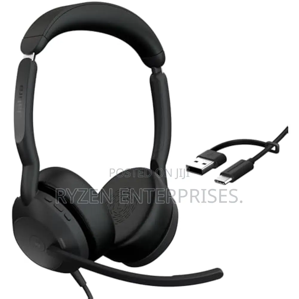 Jabra Evolve2 50 Wired/Bluetooth Stereo Headset